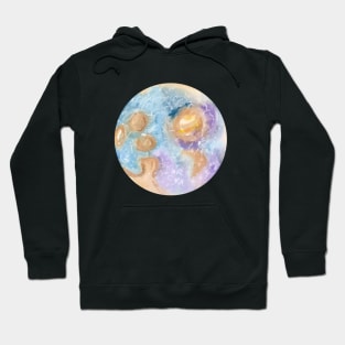 Mercury Watercolor Illustration Hoodie